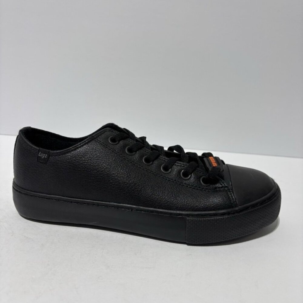 Lugz Women’s Stagger Lo Slip Resistant Sneakers Black, Size 7.5 M
